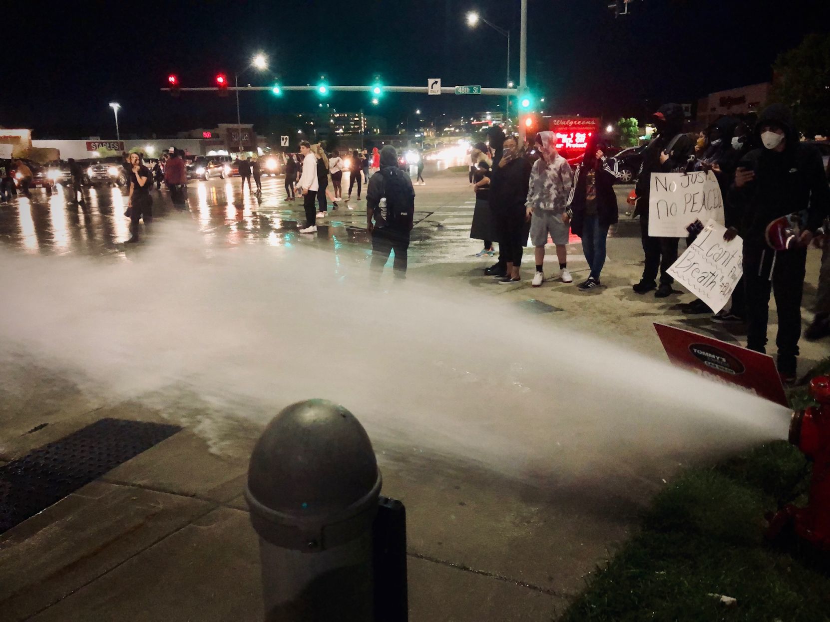 Protesters